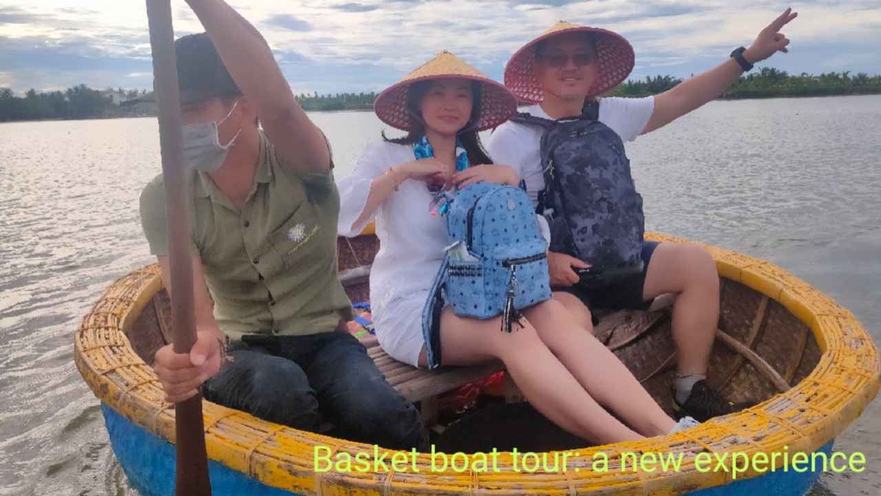 Hoi An Bamboo Basket Boat Tour