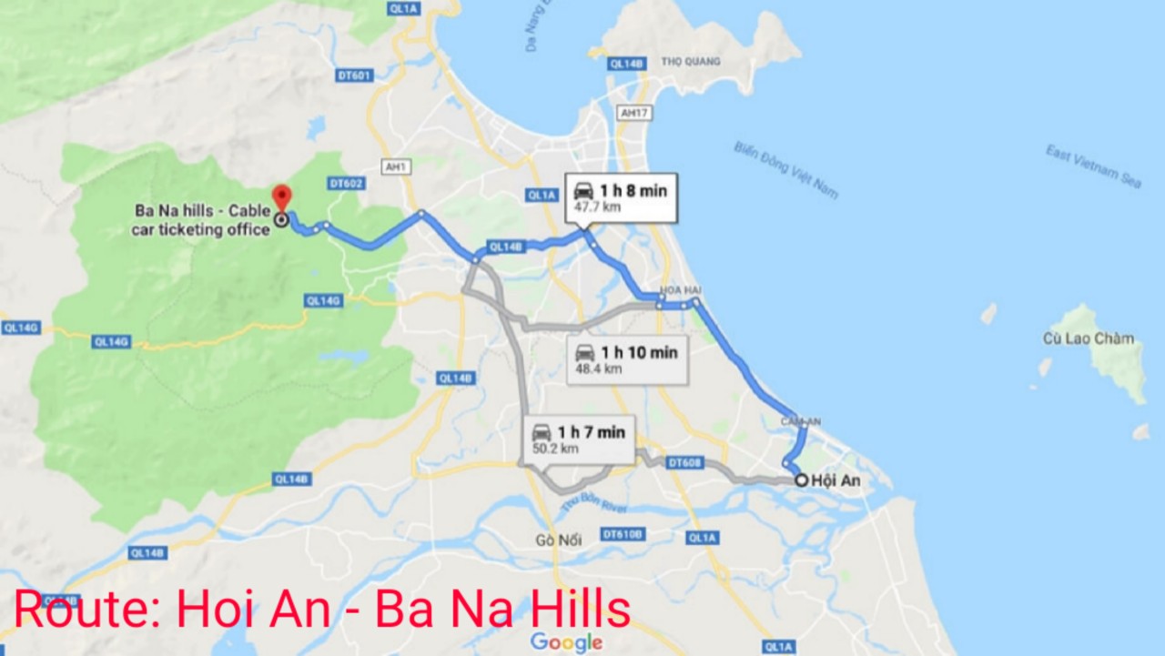 Hoi An To Ba Na Hill