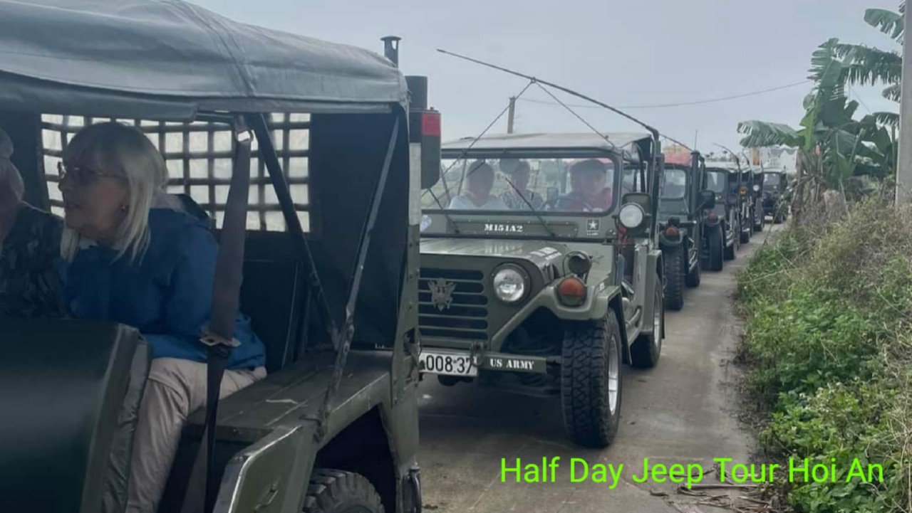 Half Day Jeep Tour Hoi An