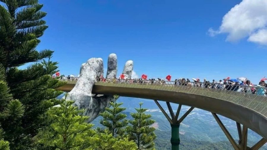 Marble Mountains Golden Bridge Ba Na Hills Tour Da Nang