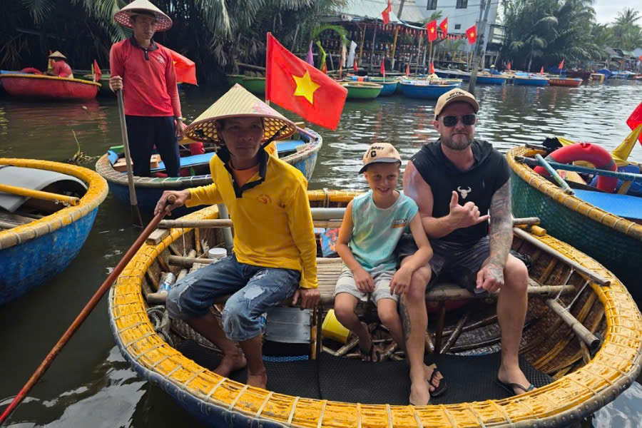 Cam Thanh Coconut Village Basket Boat Tour