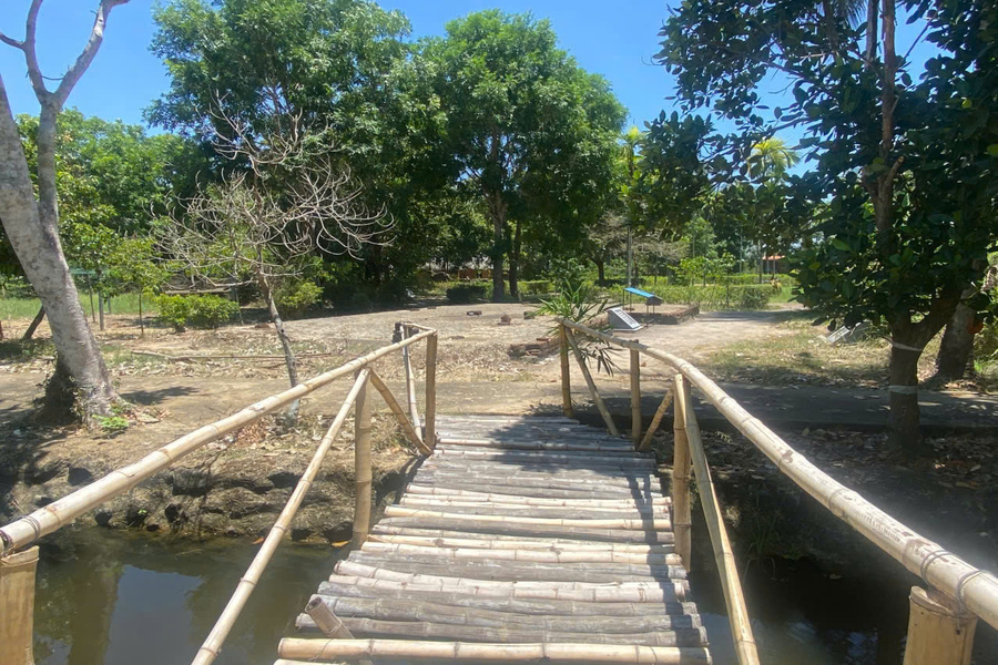 Preserved remains of My Lai Village at the Son My Memorial Site in Quang Ngai, Vietnam