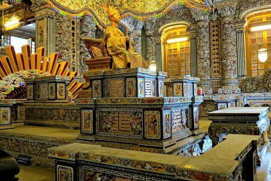 The Tomb Of Emperor Khai Dinh