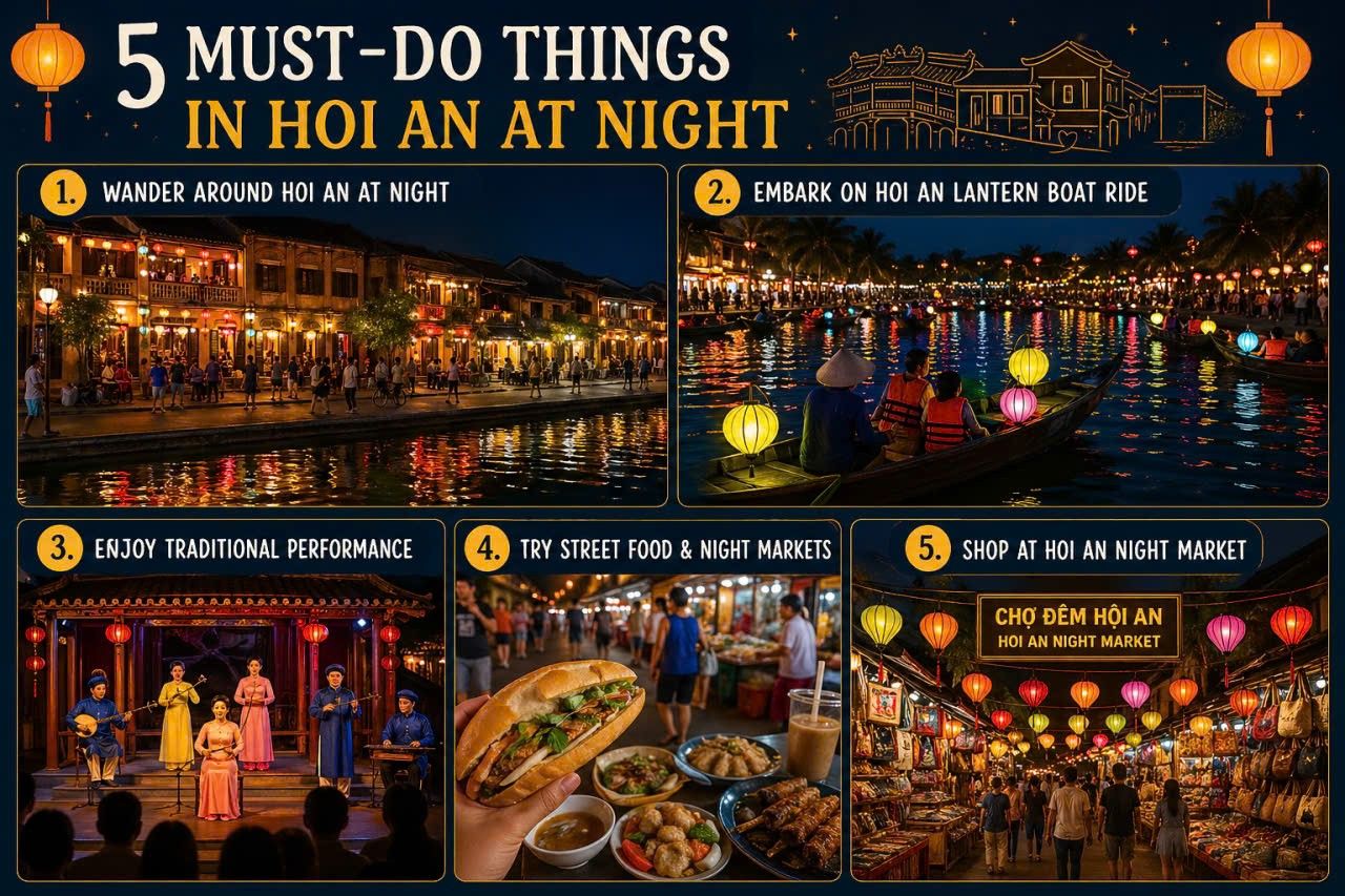 Must Do Things In Hoi An At Night