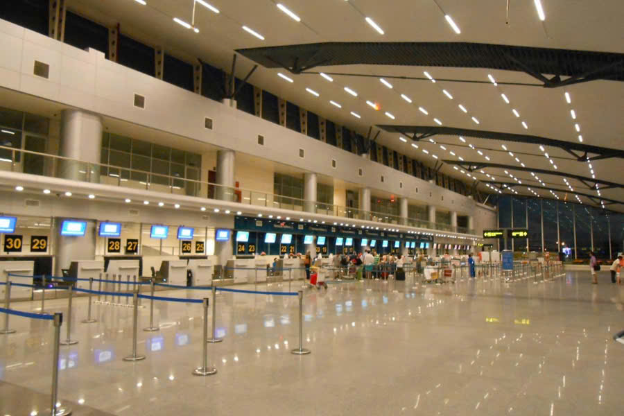 Da Nang International Airport arrival terminal