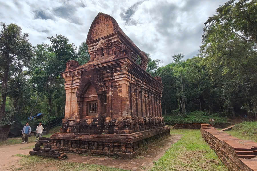My Son Sanctuary near Da Nang Vietnam