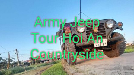 Army Jeep Tour Hoi An Countryside