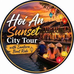 Hoi an sunset city tour with lantern boat ride