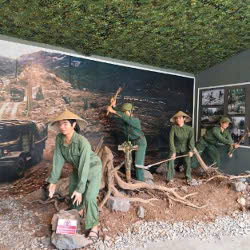 Inside Commander Cave in Phong Nha