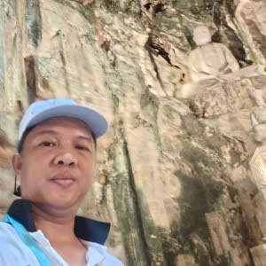 Viet Nguyen inside Huyen Khong Cave at Marble Mountains