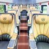 Luxury interior of private limousine from Hoi An to Hue